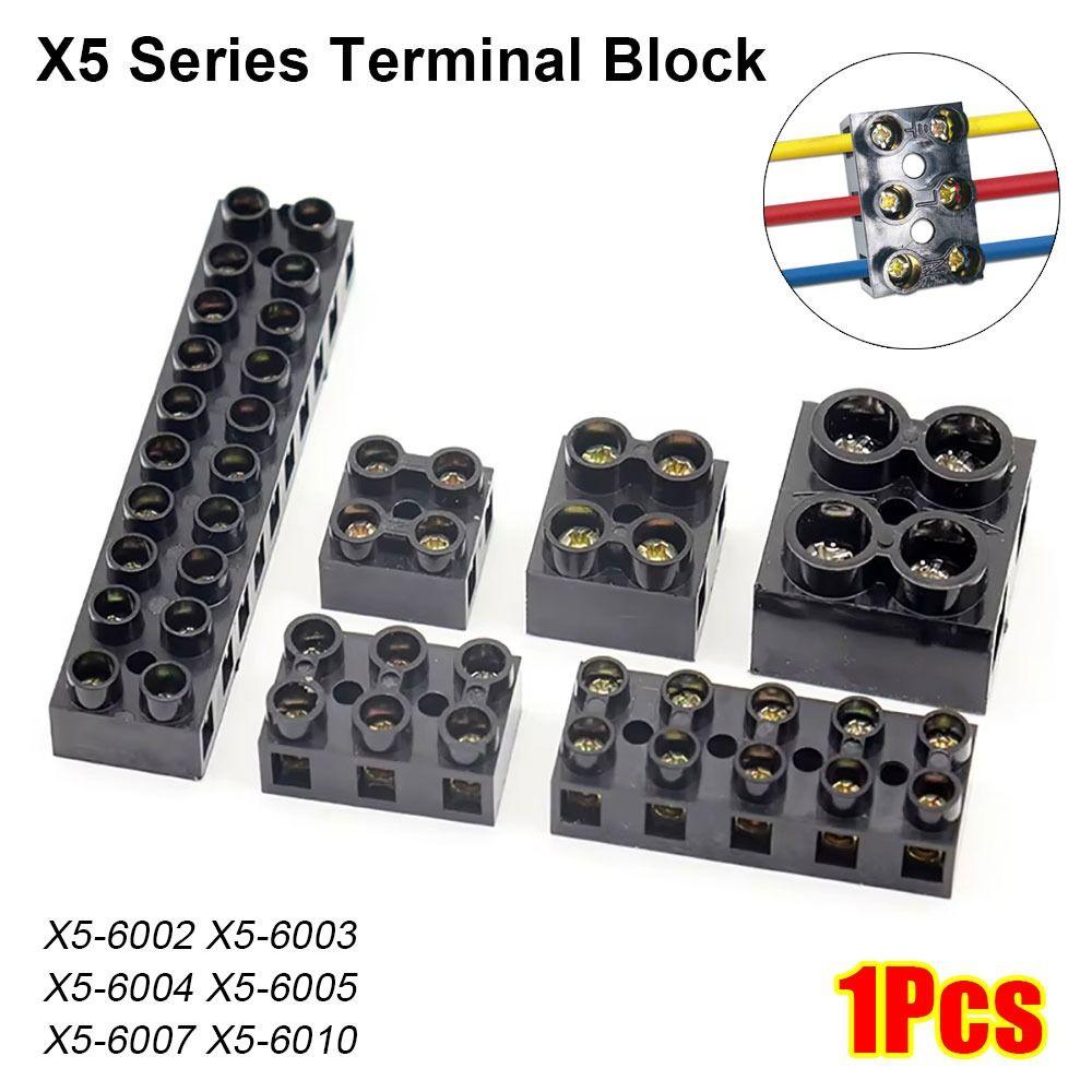 1Pcs X5 Series Terminal Block 20-6 AWG Terminal Electrical Connector New Wiring Connector