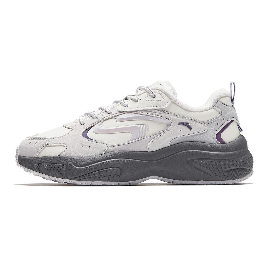Anta Star Light 3 Casual Fashion Dad Shoes Kids sneaker Ivory-White Light-Silver-Gray Chip-Gray 922548837-10