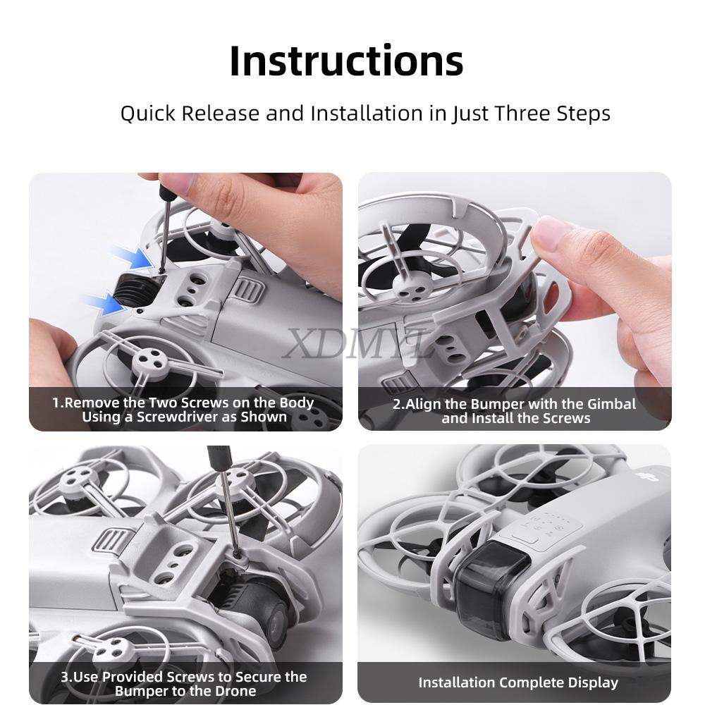 Gimbal Lens Anti-collision Protection Bumper Bar For DJI NEO Bumper Guards Protect Bar Bracket For DJI Neo Drone Accessories