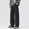 Spring American high street wide-leg dirty pants men's trendy brand loose straight casual pants men's tooling trend
