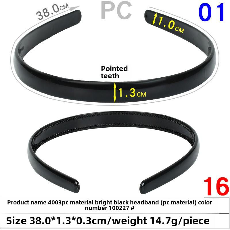 Highly Recommended Handmade Black Twisted Headband for Women - Perfect for DIY and Mother's Day.