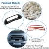 Car Armrest Storage Box Switch Decoration Cover Sticker for Dodge Charger Chrysler 300C 2011-2023 Interior Mouldings