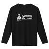 Sherwin Williams Logo Mens T Shirt Black USA Size S 5XL Long s vintage Washed fashion homme Versatile Casual Comfortable Soft