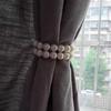 Curtain Clip Magnetic Curtain Tieback Simple DIY Curtains Tie Backs Pearl Fashion Curtain Rope Holder Hooks