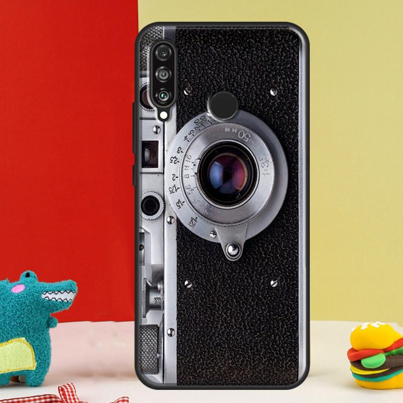 Retro Classic Vintage Camera For Huawei P30 Pro P60 P50 P20 P40 P Smart Nova 9 5T Honor Magic 5 Lite X8 X9 a 50 70 Case