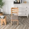 Strapazierfähige Stretch-Jacquard-Esszimmerstuhl-Sitzbezüge Abnehmbar Waschbar Elastisch Gepolsterter Esszimmerstuhl Kissen Überzug