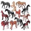 Realistic World Horse Model Set Static Miniatures Of Keat Marshal Morgan And Freis