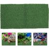 2pcs Aquarium Fake Turf Turtle Resting Basking Fake Grass, Plastic Simulation Grass Mat Container Terrarium Substrate Bedding Liner Fish Turtle Tank