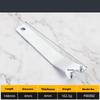 Dual-purpose Angle Grinder Machine Accessories Four Claw Wrench Thickened High Hardness Wrench For Angle Grinding Wheel Machine