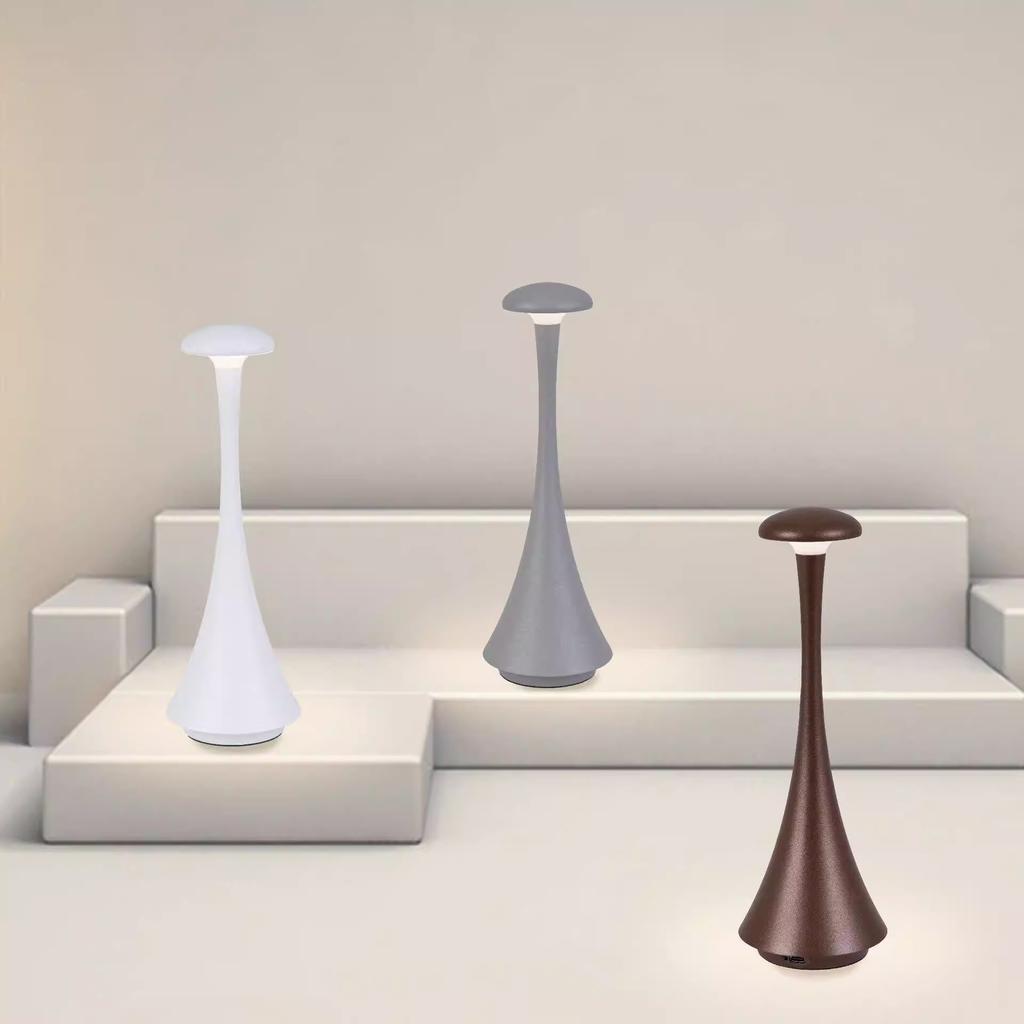 Night Lamp Rechargeable Wireless Touch Lamp Creative Lamp USB-C Desk Lamp Hotel Bedroom Atmosphere Light 3 Colors