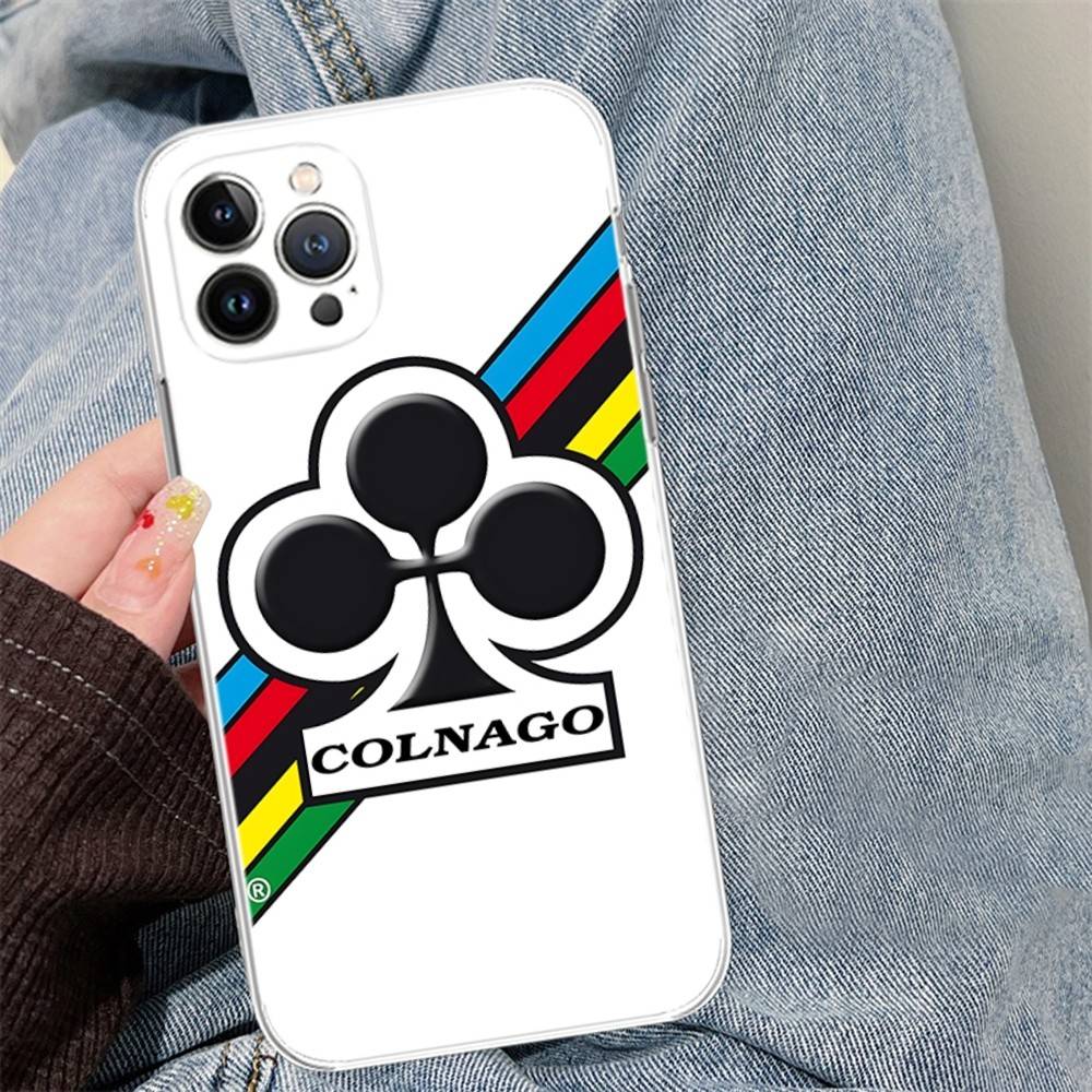 

Fashion Cyclings C-Colnagos Phone Case For IPhone 11 12 13 14 15 16 17 Pro Max Plus Transparent Back Cover iPhone 16 pro
