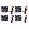 3010 DC Brushless Fan 2pin Terminal Low Noise Mini DC Cooling Fan for 3D Printer Extruder Hot End V6 V5 CPU 4pcs DC 24V