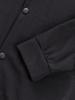 Men's Autumn Waffle Texture Solid Color Long Sleeve Jacket with Pocket