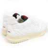 Pristine GUCCI Low Cut Sneakers Web Line White GG Supreme Women 36.5 816818 Used