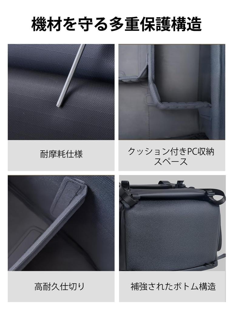 Camera Camera 25L 5L Large Adjustable Tripod Suitcase Attachment Laptop Professional Camera Backpack for and C6 [Elrano] Backpack, Bag, + Expandable,