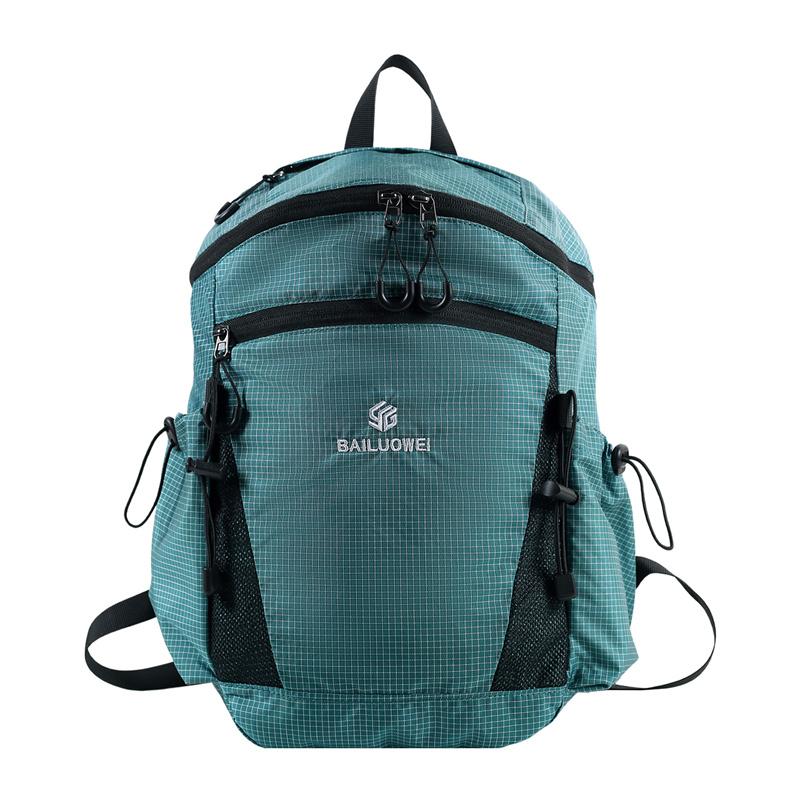 Lightweight Ripstop Outdoor Backpack Multi Pocket Adjustable Strap Casual Daypack for Hiking Travel and Daily Commute