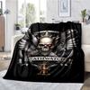 Warhammer 40k Motiv Aufgedruckte Decke - Perfekt für Sofa, Bett, Reisen & Outdoor-Nutzung | Maschinenwaschbar, Gemütlich & Langlebig.