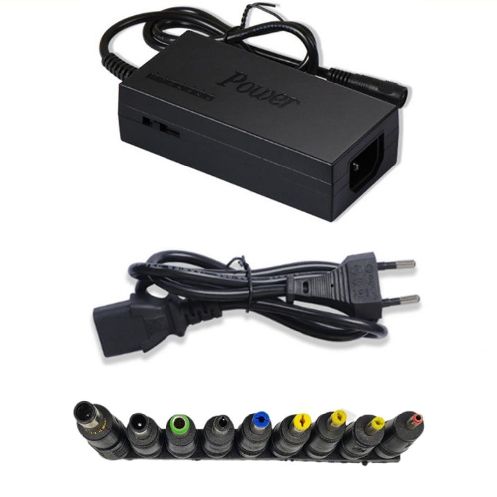 96W Laptop Power Adapter 12-24V Adjustable Voltage Laptop Charger Adapter Multiple Portable Use Laotop Power Supply Adapter