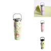 High-quality Cartoon Pattern Stainless Steel Vacuum Insulation Cup With Large Capacity 30oz