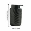 Press Mousse Foaming Bottle Matte Stripes Liquid Dispensing Bottle  Bathroom Supplies
