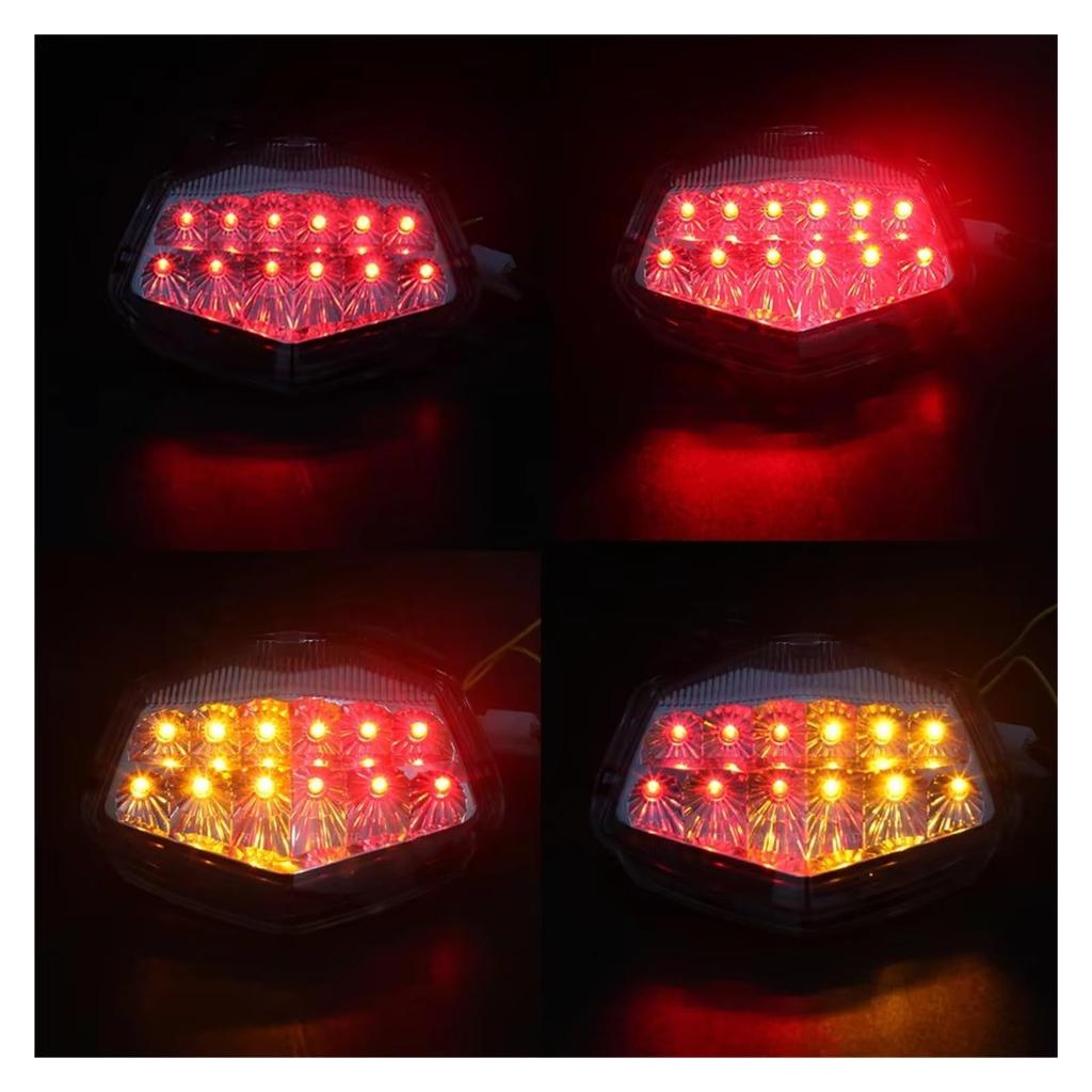 Fenderloses Kit Passend für Ninja 250R EX250R 2008-2012 Motorrad Halter für hinteres Kennzeichen LED Heck