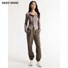 Fashionable Waist and Foot Cinching Casual Pants [Please Refer To Size Chart for Korean Brand Selection]