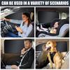 Heat Reduction Magnetic Sunshade Curtain Privacy Protection Auto Sunshade  For Taking a Nap