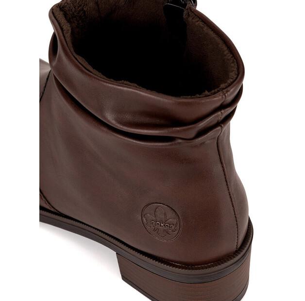 Rieker Y0551-25 Brown Ankle Boots