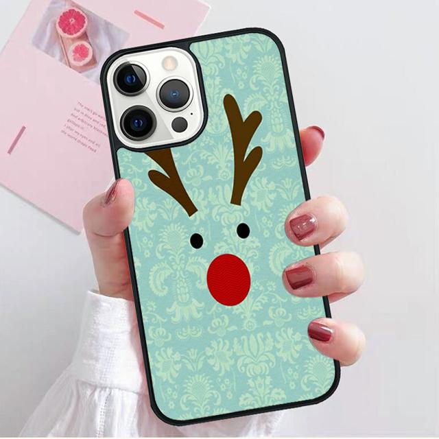 Reindeer Coque Shell For iPhone 17 Air 15 16 14 13 12 Pro Max 11 Pro Max Plus Phone Case Cover