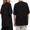 Y-3 T-shirt Uni à Poche Col Rond Manches Courtes Hauts Unisexe Noir H63083