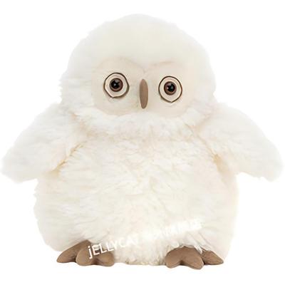 Jellycat Bird Series Animal Apollo Owl Comforting Doll Plush Doll 26cm High