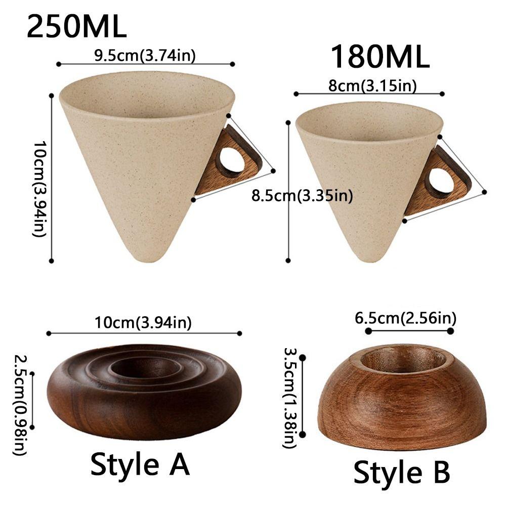 Retro Style Vintage Pottery Mug Coarse Ceramic Japanese Ceramic Mug Funnel Coffee Mug  Home Decor