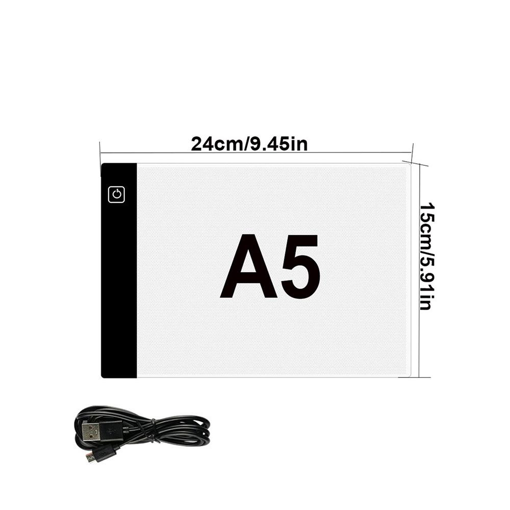 

Новый светодиодный планшет для рисования формата A4/A5 с трехуровневой регулировкой яркости, планшет для рисования, световая коробка для обводки, защита глаз, облегчает алмазную вышивку