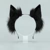 Faux Fur Cosplay Headwear Plush Animal Hair Hoop Kawaii Cat Ears Headband  Anime