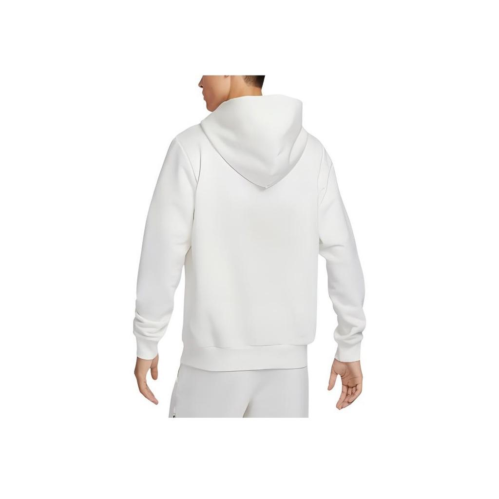Nike Standard Issue Dri-Fit Quick-Dry Zip-Up Basketball Hoodie Men hoodies Sail Light-Ivory FZ0223-133