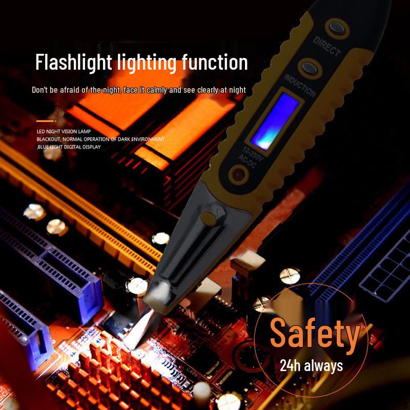 Intelligenter LED-Spannungsprüfstift mit Bruchstellen- und Leckagedetektion