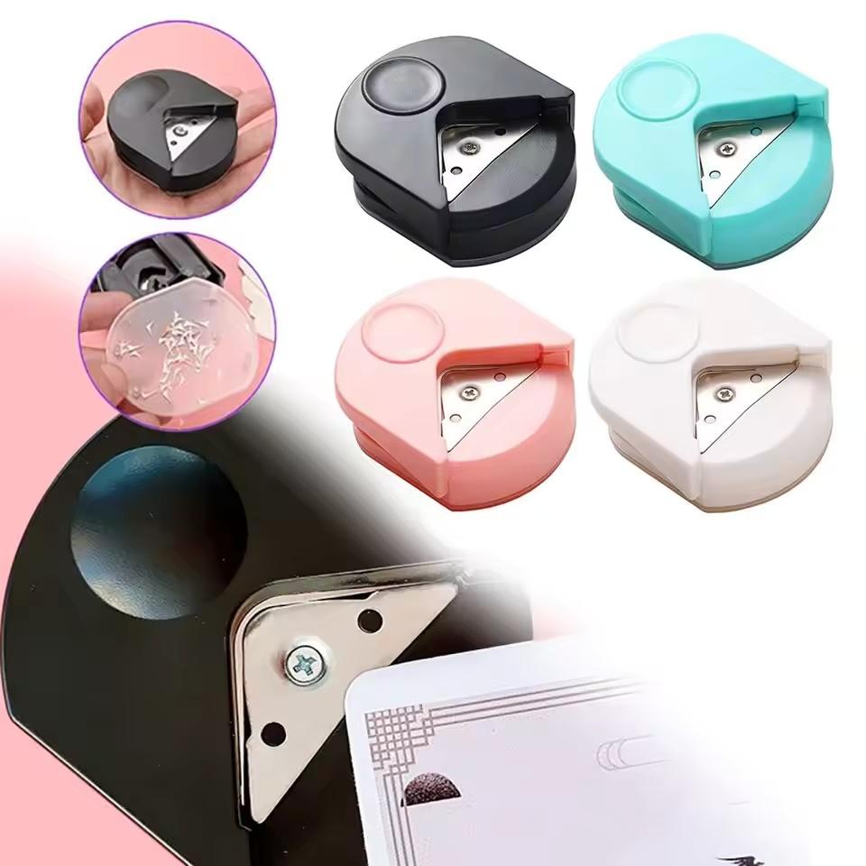 Paper Cutting And Rounding Cutter Corner Plastic PVC Film Maker Machine Trimmer Office Company Accessorie Paper Cutting And Roun
