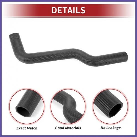 Radiator Hose for Toyota Tacoma 2.7L 2005-2015 1657175233 Rubber Black 1 Pcs
