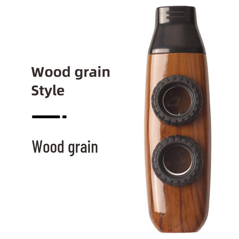 Professional Grade Double Hole Kazoo for Guitar Accompaniment - Large Volume Beginner's Western Musical Instrument