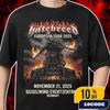 Hatebreed Evropské turné 2025 Geiselwind Německo Tričko Všechny velikosti Unisex tričko