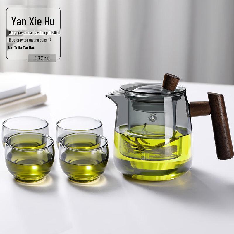 ZISIZ Glass Teapot