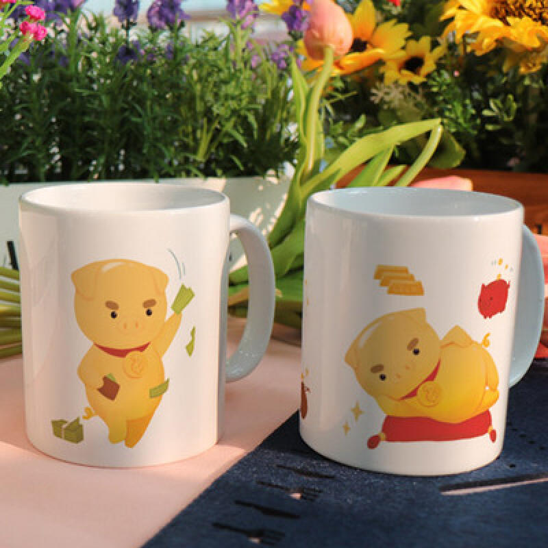 tf500-design mug 2p-golden pig