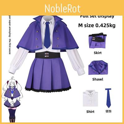 Kisaki Teto Anime Cosplay Costume For Girls With Polyester Fabric And Red Cloak For Role Play