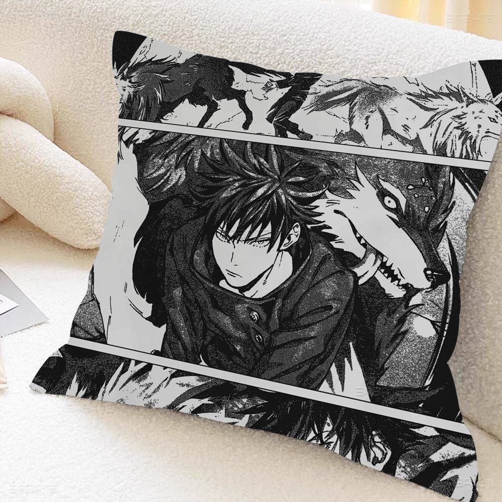 

Fushiguro Megumi Personalized Pillow Cover Kids Bedroom Wild Party Decor Pillowcase Kid Birthday Shower Gift 12x12Inch