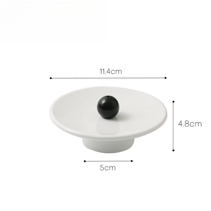 1PC Incense Burner Stick Holder Line Incense Plate Sandalwood Coil Base Temples Yoga Studios Home Decoration