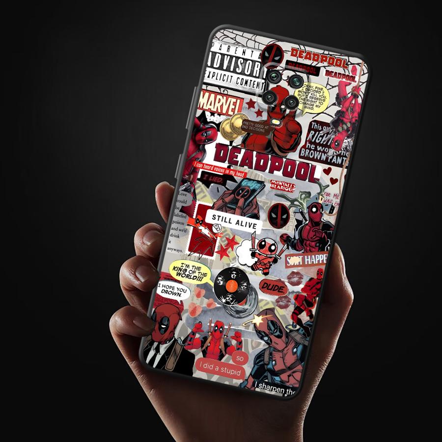 Marvel Iron Man Logo Funda Phone Cover Case for Xiaomi Redmi Note 9 7 8 11 10 10S 9S 14 12 Pro 13 Pro Plus 11s 12s