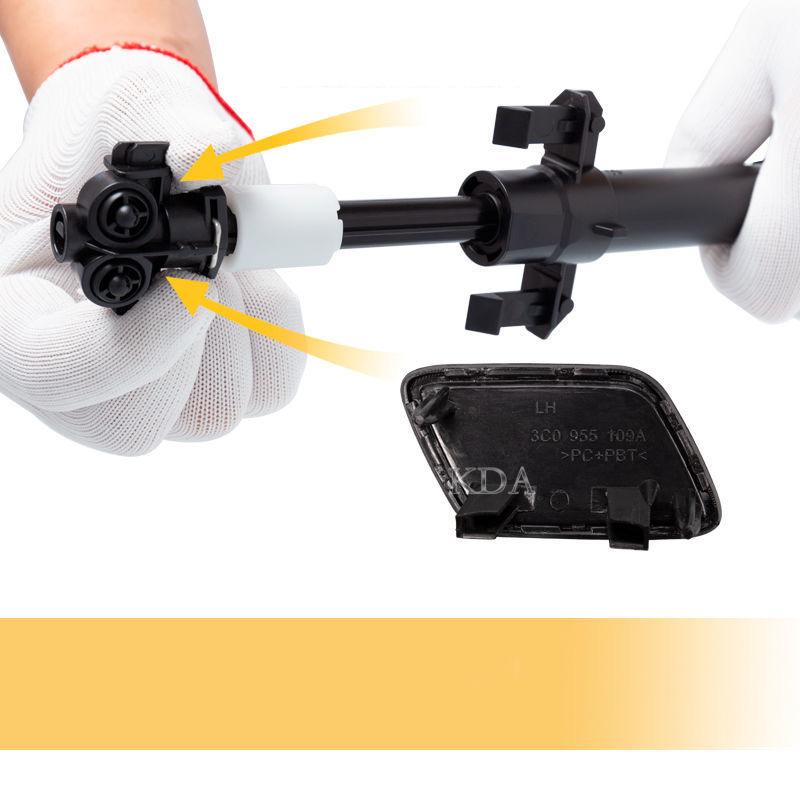 Auto Front Bumper Headlight Washer Cover Cap for VW PASSAT B6 2007 2008 2009 2010 2011