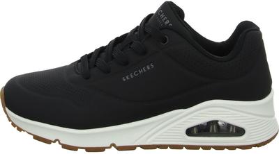 Uno - Stand On Air Women's Sneakers (broad) Black White