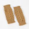 Knitted Fingerless Ladies Gloves Warm Hand Warmer Fashion Finger Fingerless Gloves  for Women