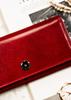 PTN 1680166-9-TVT-6585 Red Leather Wallet